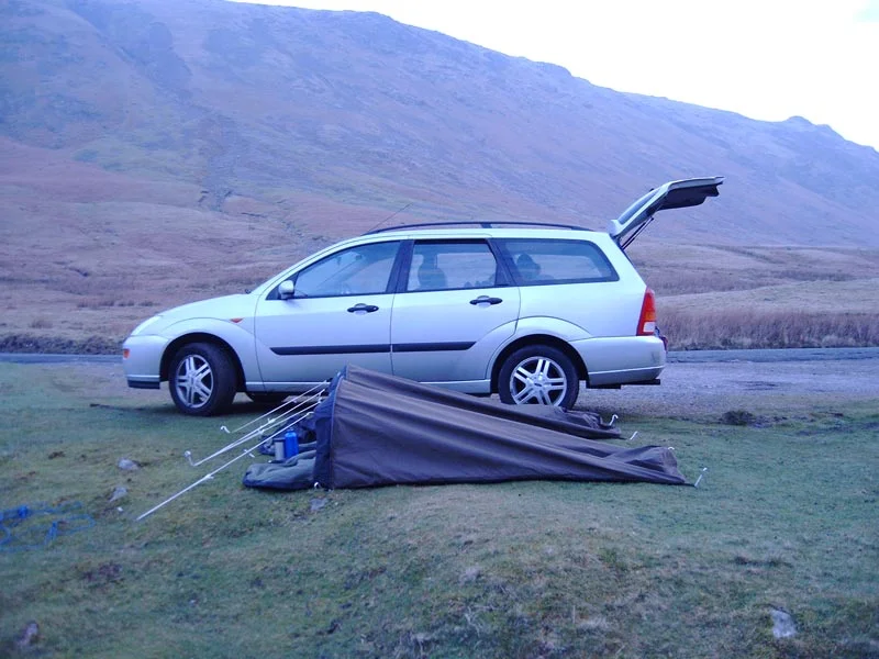 Car and Bivvys